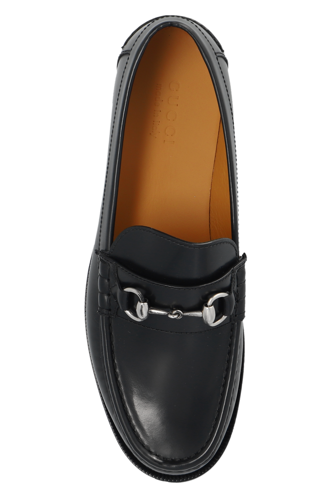 Gucci silver horsebit on sale loafers